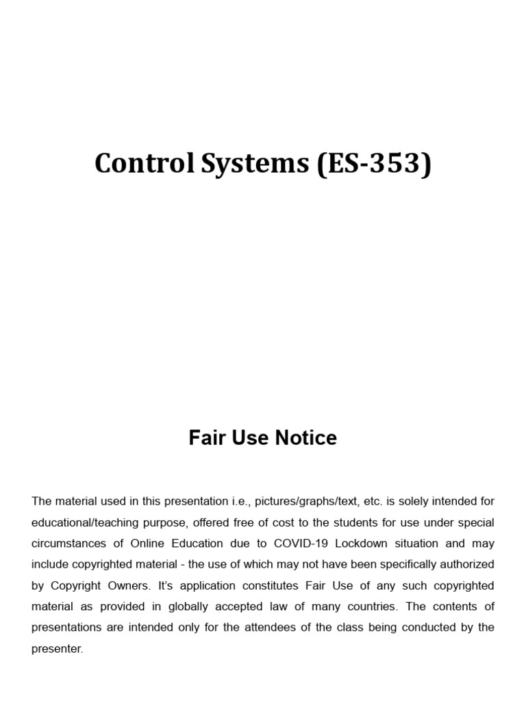 Lec - 8-9 - Modeling of Electromechanical Systems | PDF | Electric ...