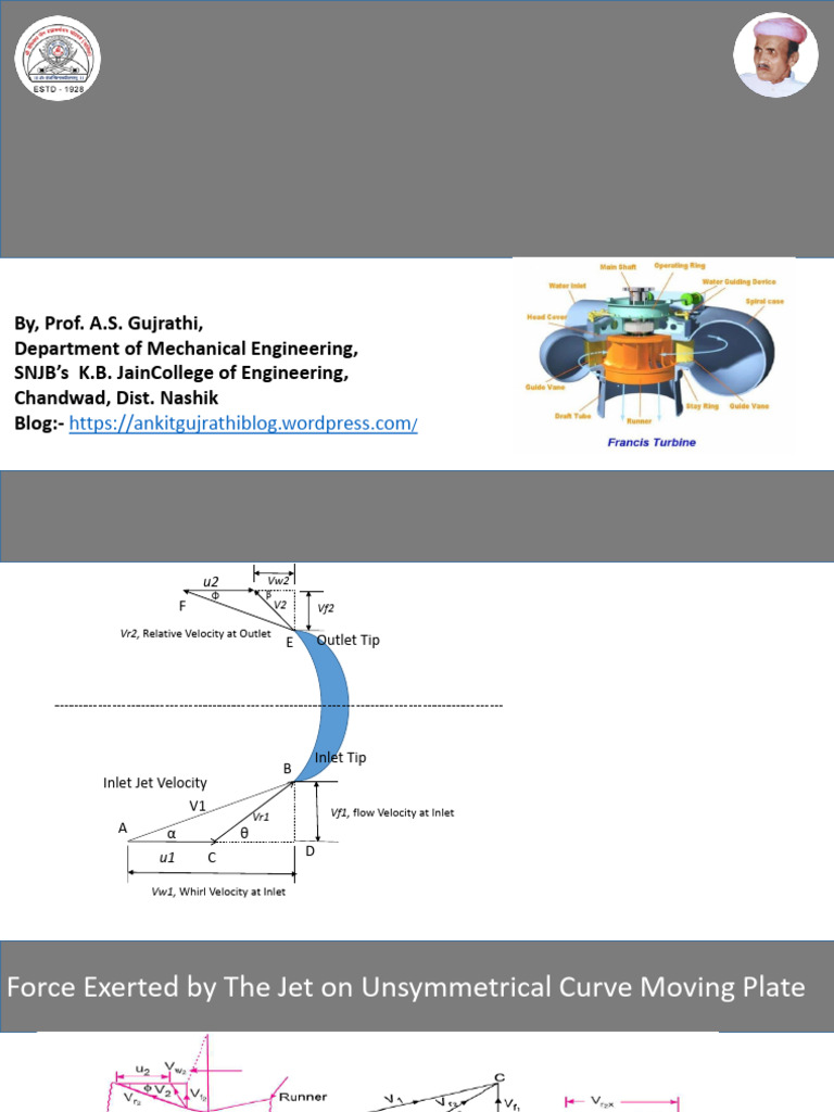 Unit 01 Lecture 04 Velocity Triangle | PDF