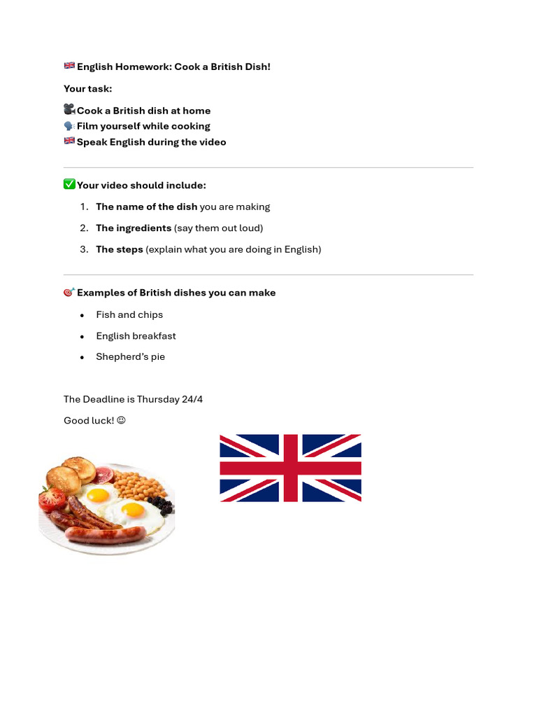 English Homework (7c) | PDF