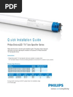 Download Philips EnduraLED T8 Tube LED Light Installation Guide by Green Supply SN85009805 doc pdf