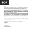 Carta de Intención