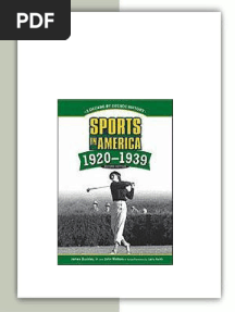 Sports in America 1920 to 1939 2nd Edition James pdf download
