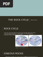 Rock Cycle Worksheet for Students | PDF | Rock (Geology) | Sedimentary Rock