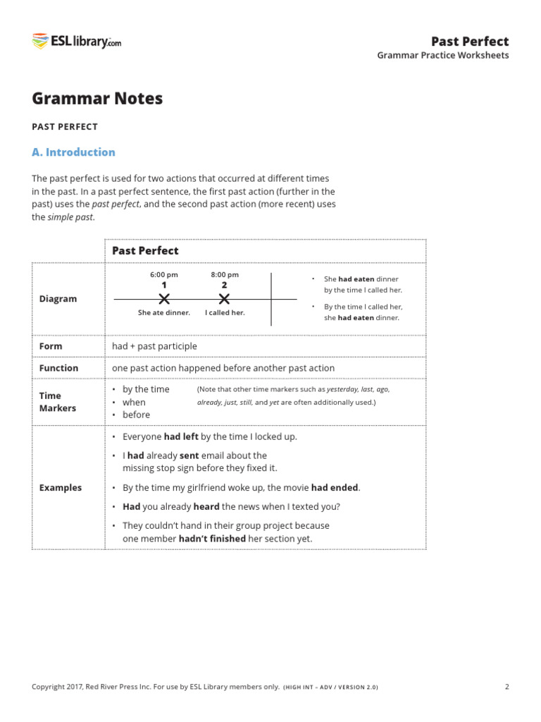 Understanding Past Perfect Tense | PDF | Sentence (Linguistics) | Comma