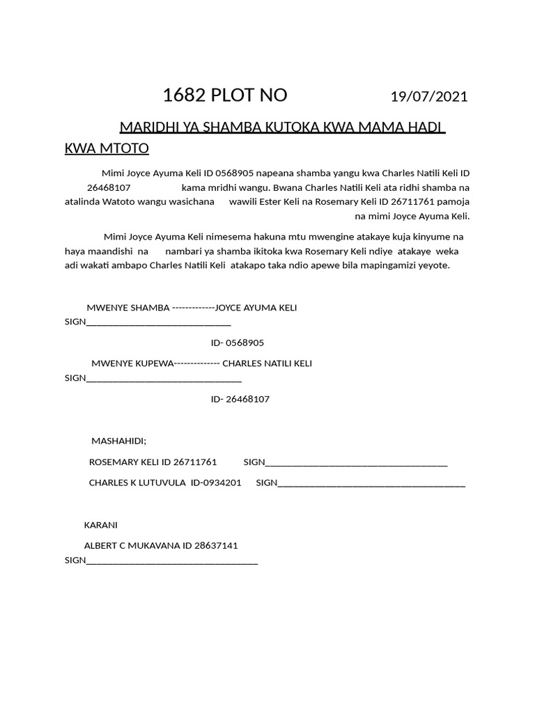 1682 Plot No 19 | PDF