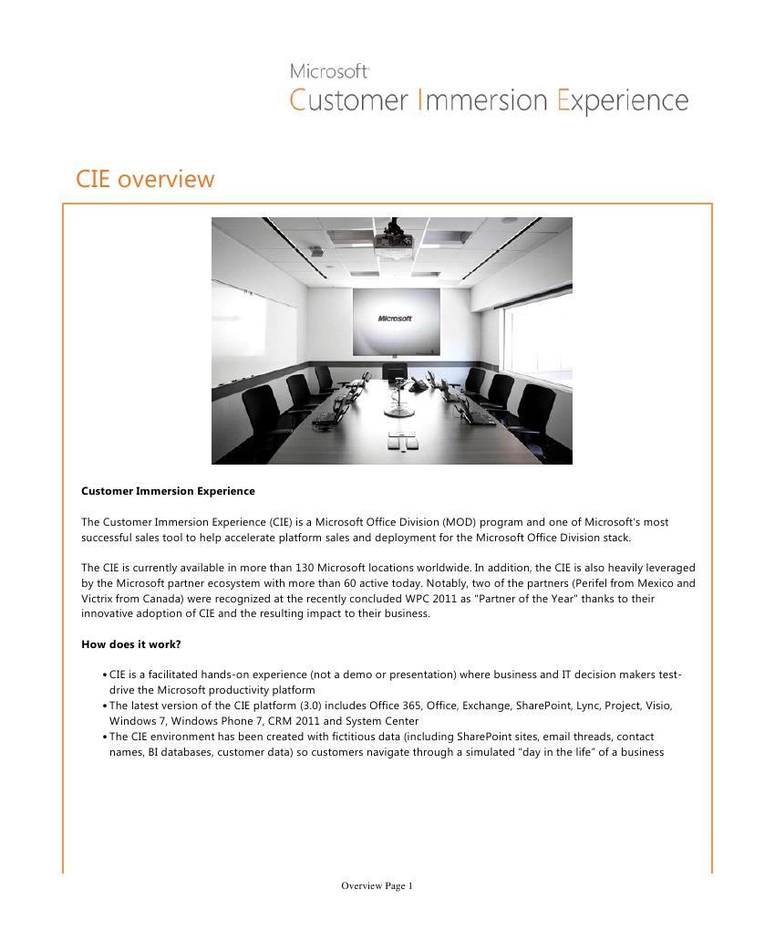 CIE 3.0 Guide (Rev 1) | PDF | Share Point | Email