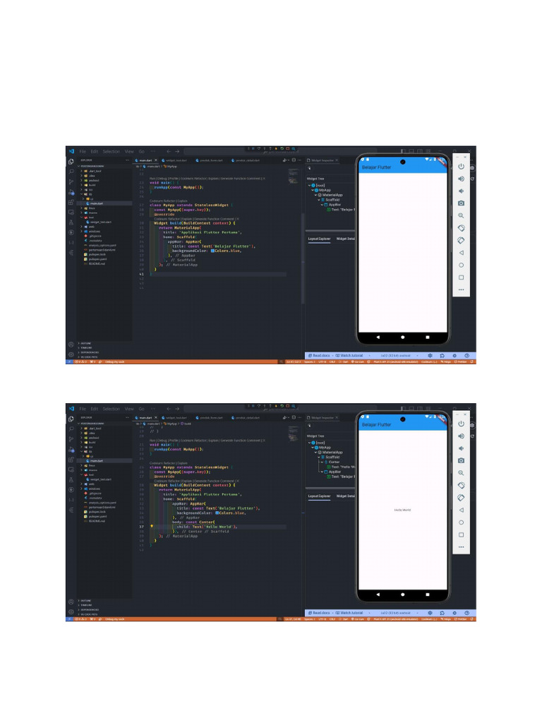 Tugas - Individu - Part 2-3 Mobile - Programming | PDF