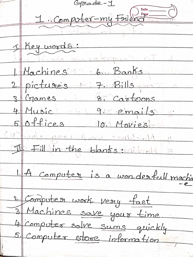 Ict Revision Notes | PDF