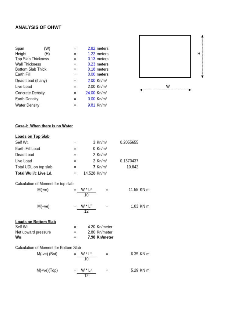 OHWT Design and Load Analysis | PDF | Mechanical Engineering | Building ...