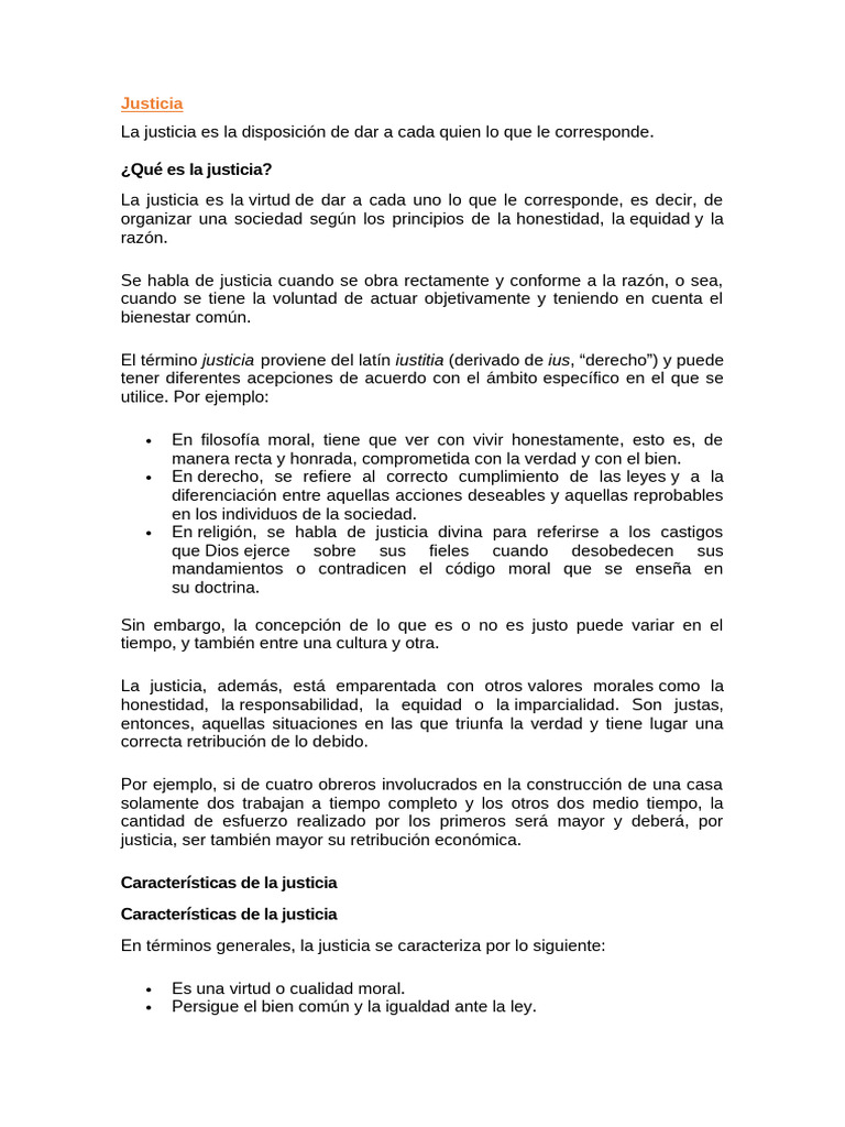 Ejemplos de Justicia para Niños | PDF | Justicia | Crimen y violencia