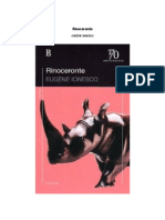 Ionesco Eugene - Rinoceronte