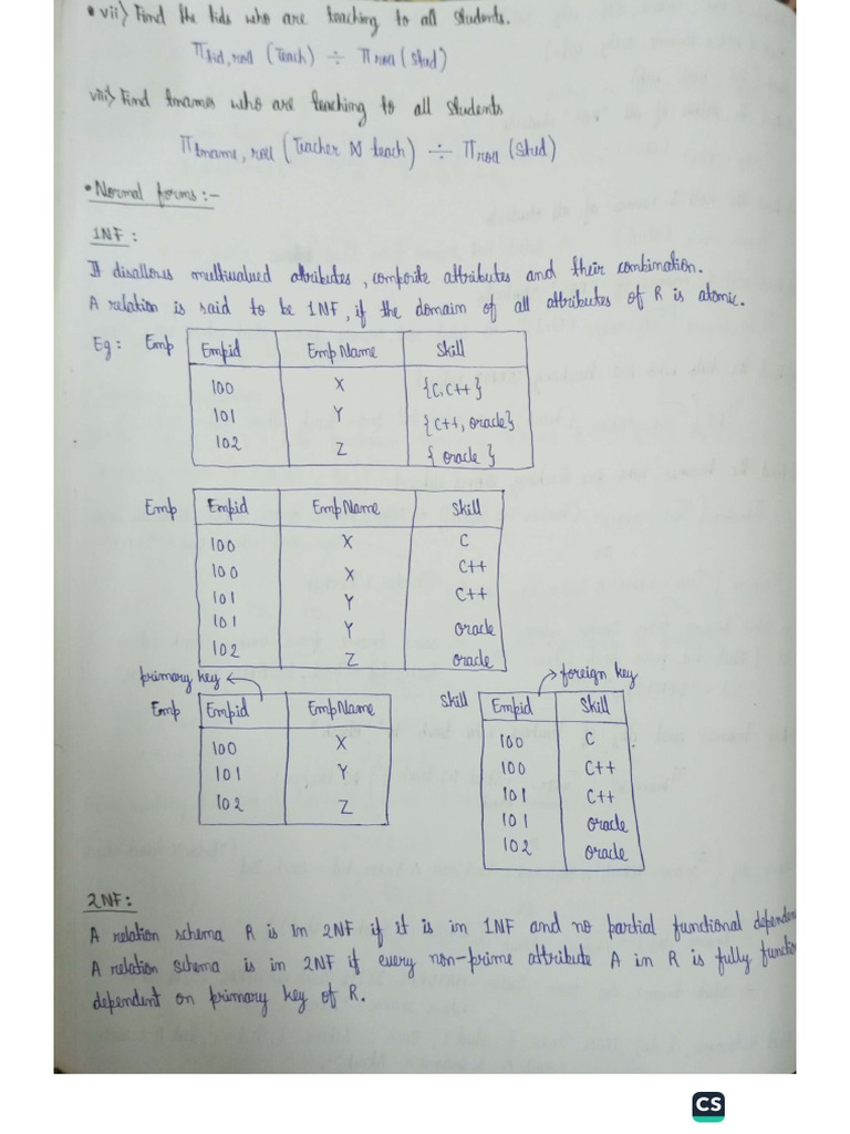 DBMS Post MidSem | PDF