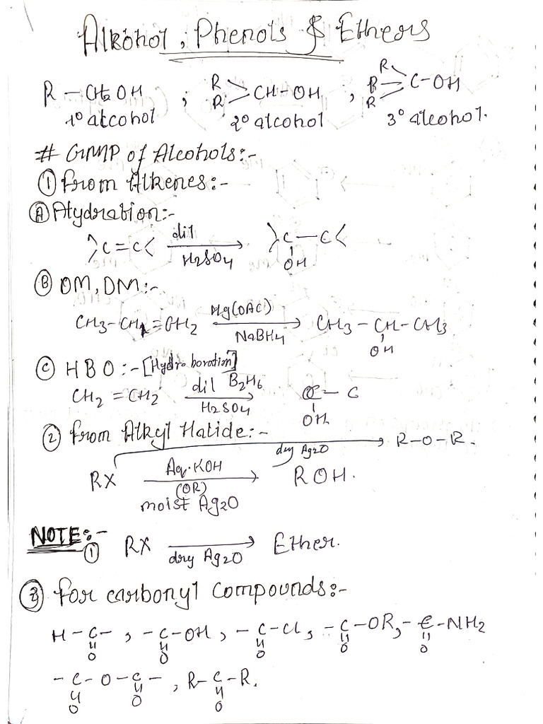 Organic Notes Part-2 | PDF