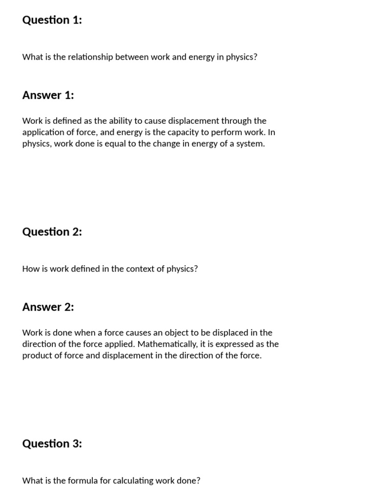 Work and Energy Complete Chapter? - CLASS 9th Science - NCERT D ...