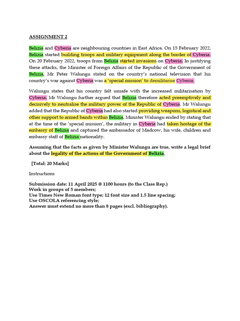 Assignment 2 Pil Question | PDF