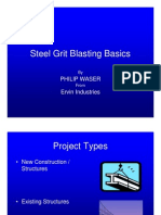 Steel Grit Blasting Basics: Philip Waser Ervin Industries