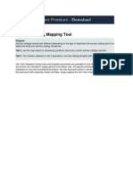 Service Catalog Mapping Tool