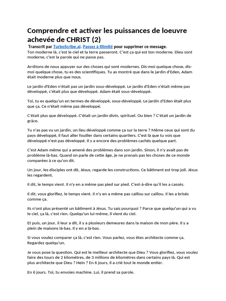 Activer la puissance de la grâce divine | PDF | Vérité | Dieu