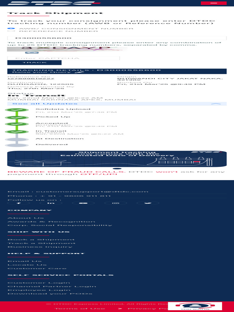 DTDC 2 | PDF