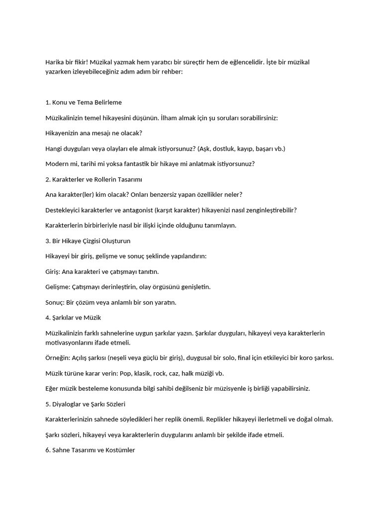 Harika Bir Fikir | PDF