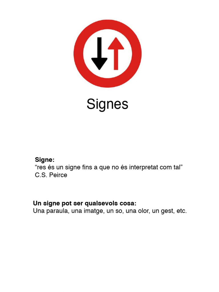 Types of Signs | PDF