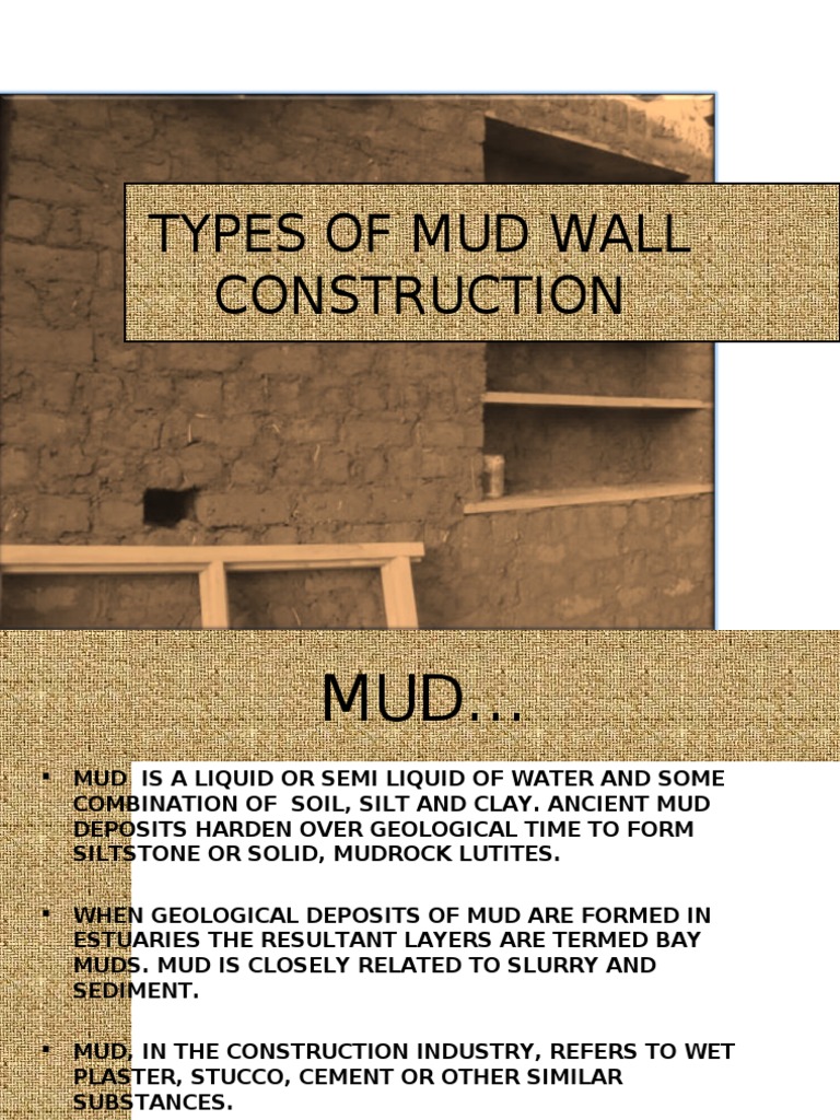 Types of Mud Wall Construction Mud Masonry