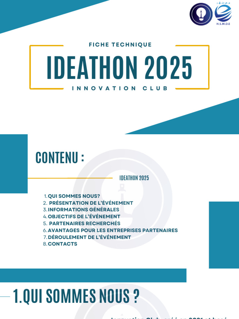 Ideathon 2025 : Innovation en Finance | PDF | Business | Innovation