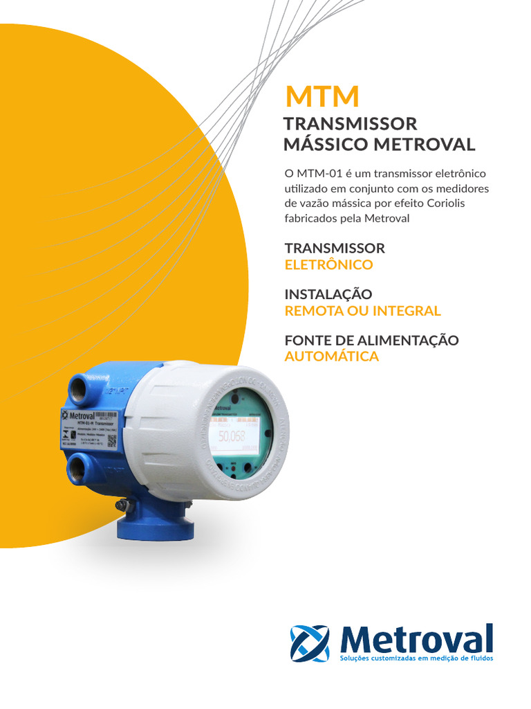 Transmissor MTM-01 da Metroval | PDF