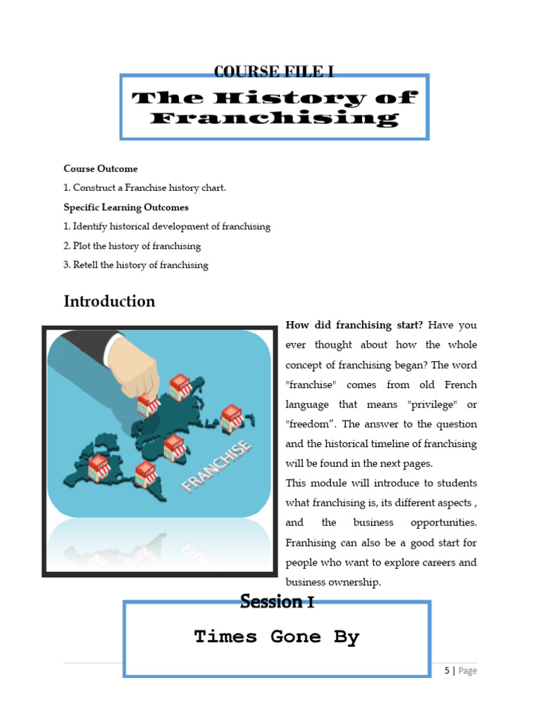History and Development of Franchising | PDF | Franchising | Mc Donald's