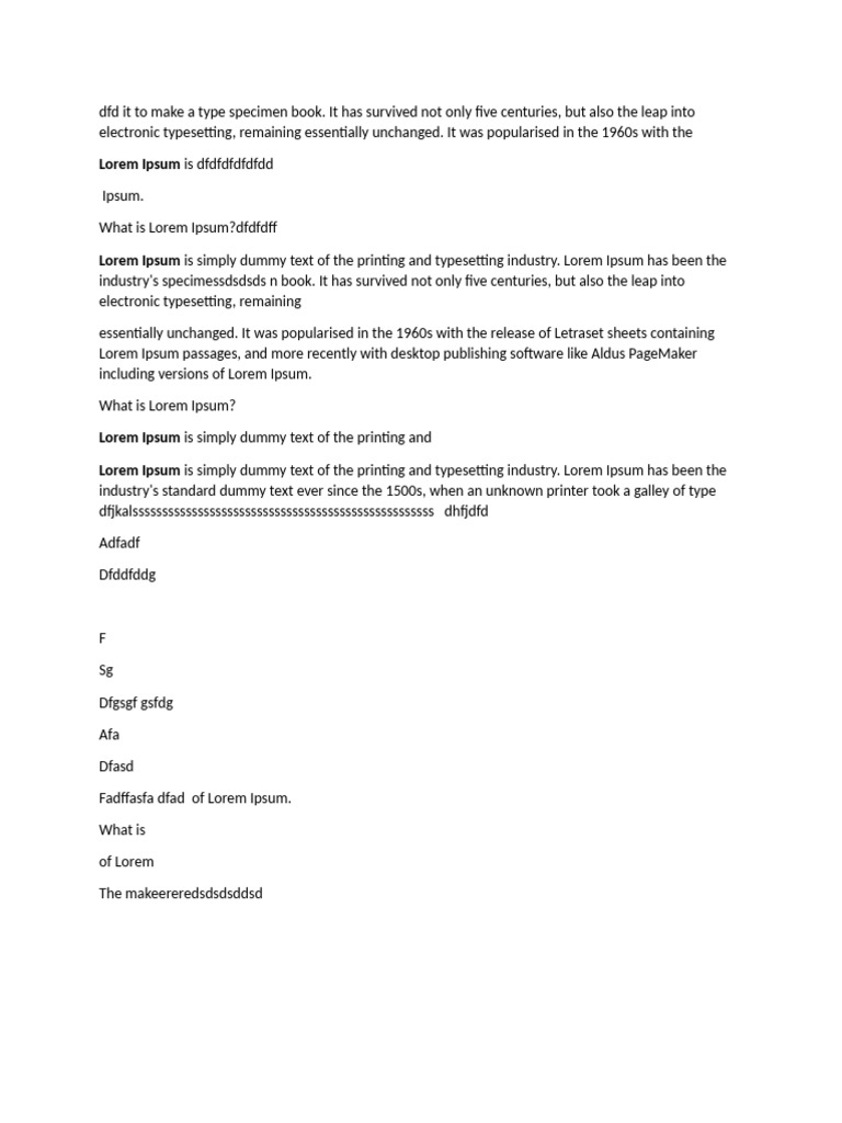 Understanding Lorem Ipsum Text | PDF