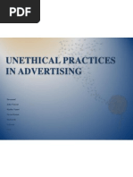 Unethical Practices in Advertising