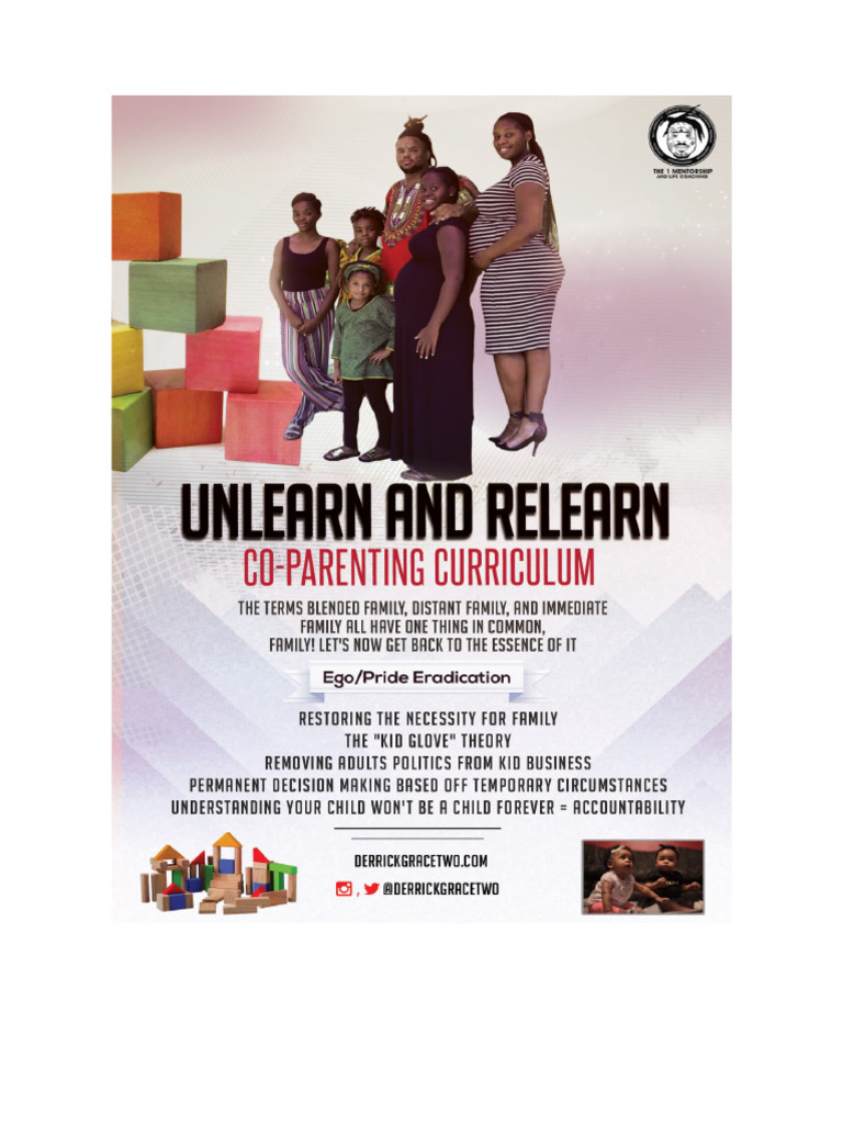 Unlearn and Relearn Co Parent Curriculum Vol 1 | PDF | Parenting | Parent