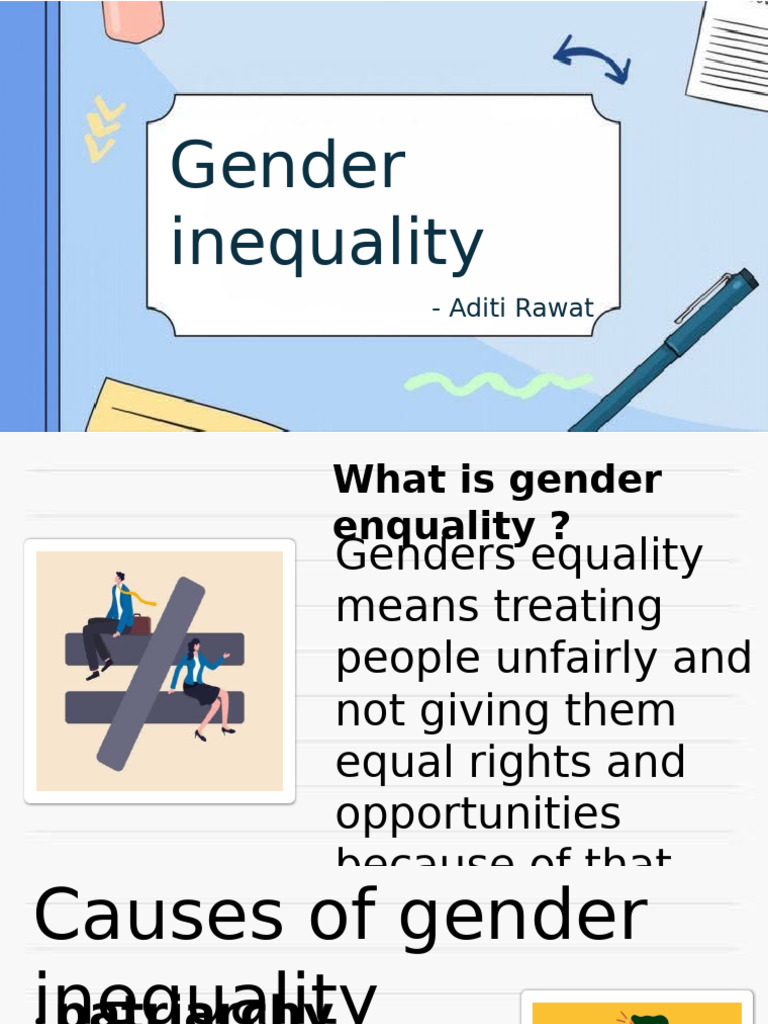 Understanding Gender Inequality Issues | PDF