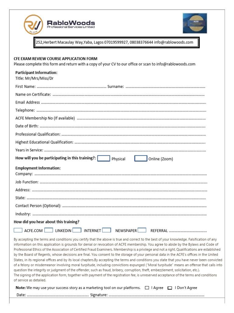 CFE Exam Review Course Application | PDF | Crimes | Crime & Violence