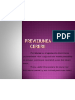 P - 3 - Previziunea Cererii