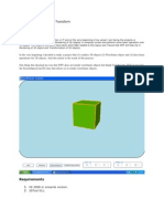 WPF 3D Solid Wireframe Transform