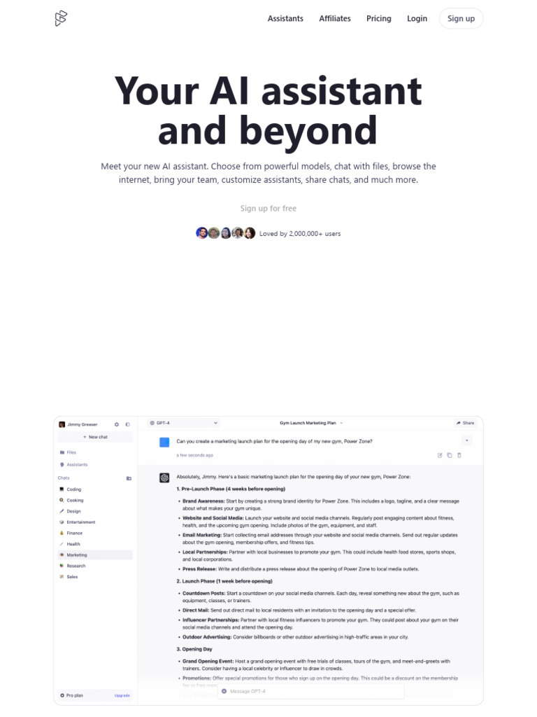 Forefront AI: Your New AI Assistant | PDF | Software | Computing