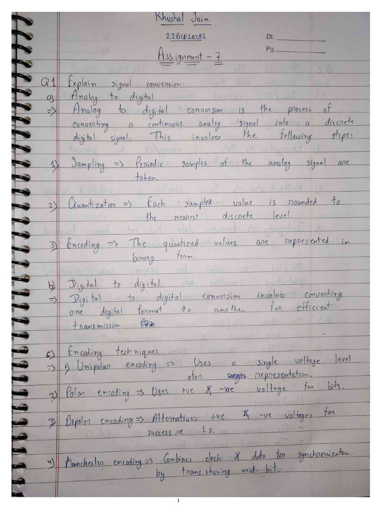 Assignment 7 | PDF