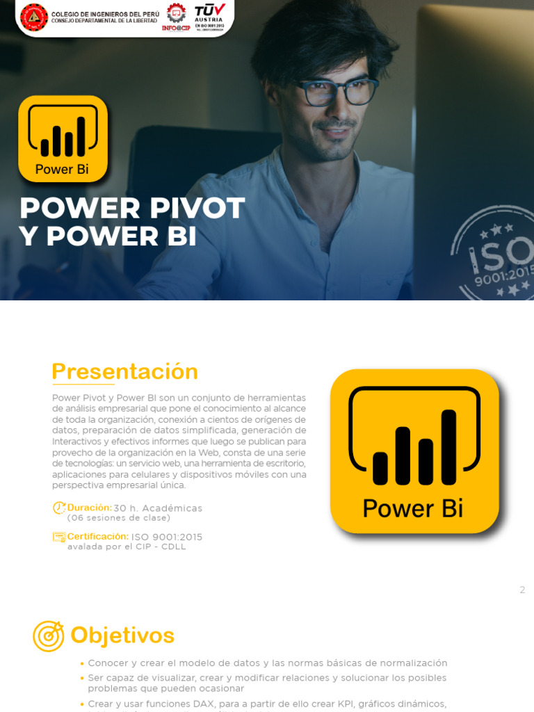 Curso de Power Pivot y Power BI | PDF | Inteligencia de negocios ...