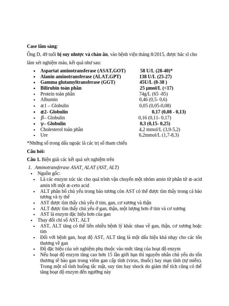 tt b1 hsls - gan mật | PDF