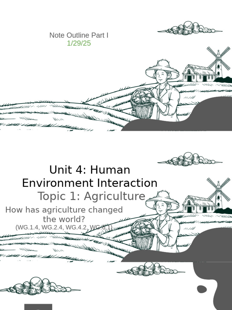 Agriculture's Impact on Civilization | PDF | Agriculture | Neolithic