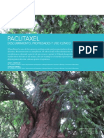 Paclitaxel, Descubrimiento Propiedades y Uso Clínico