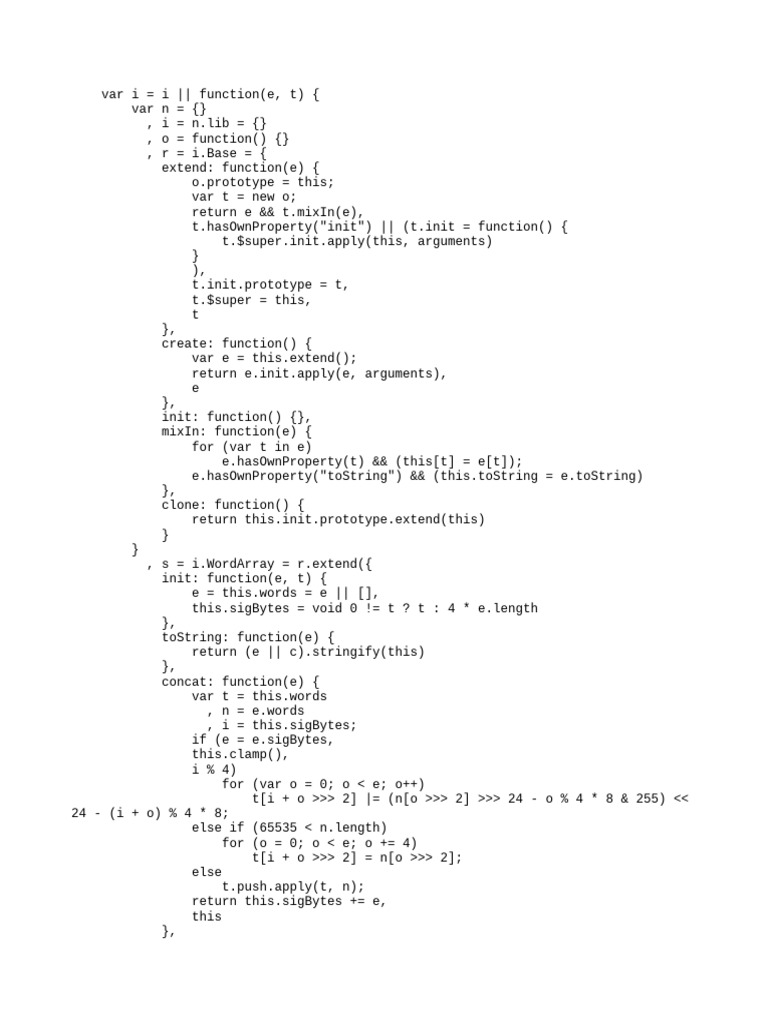 JavaScript Crypto Library Code | PDF | Security Engineering | Secrecy