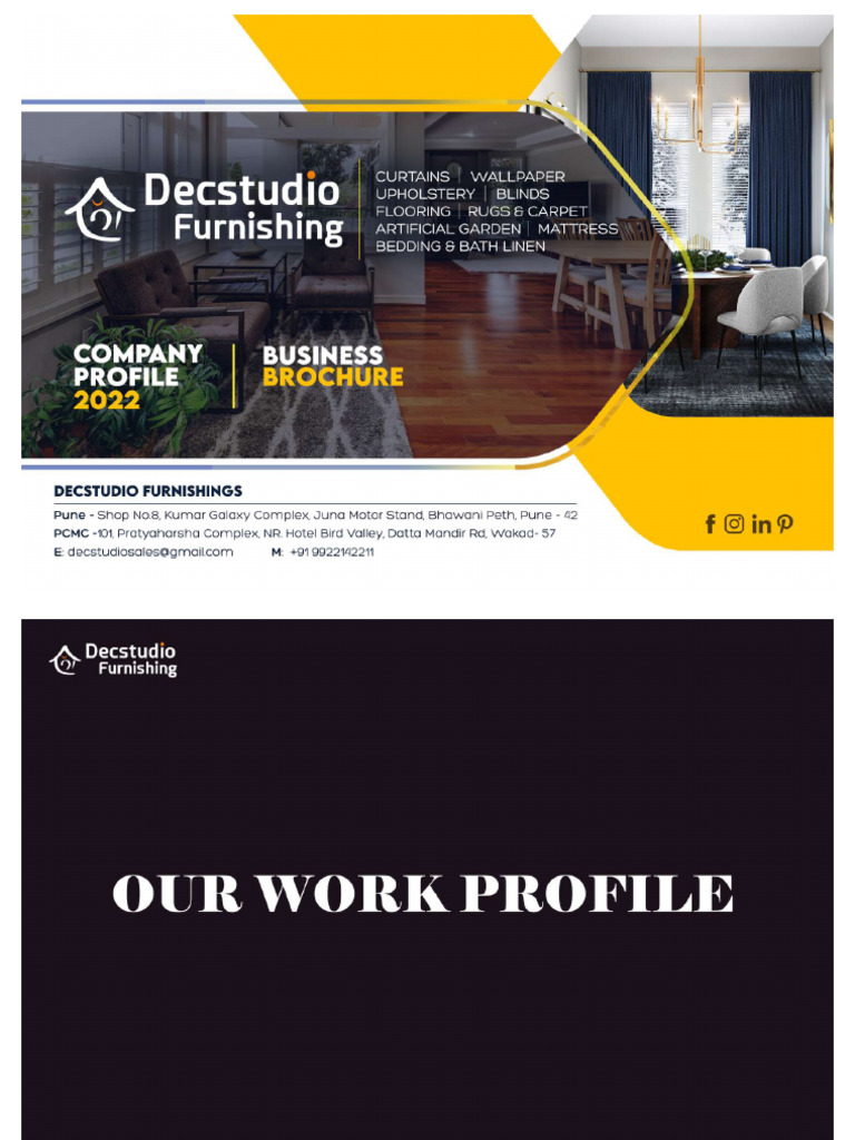 Our Work Profile - Compressed | PDF