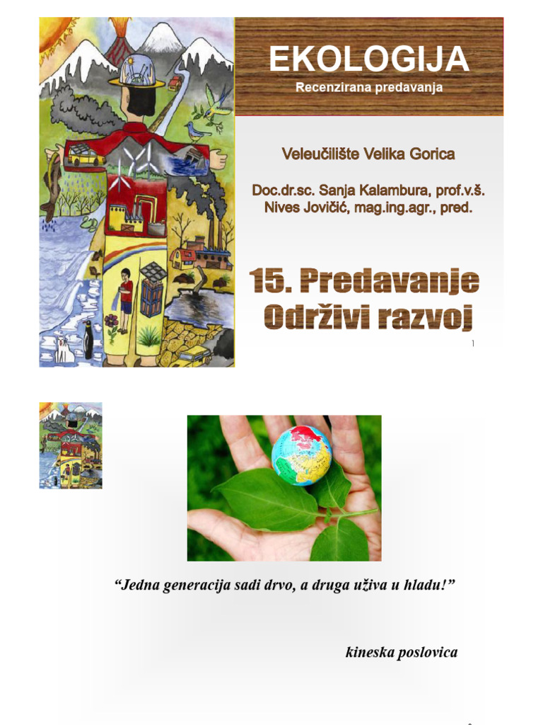 15 Pred Održivi Razvoj | PDF