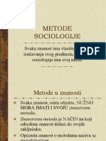 61 - Metode Sociologije