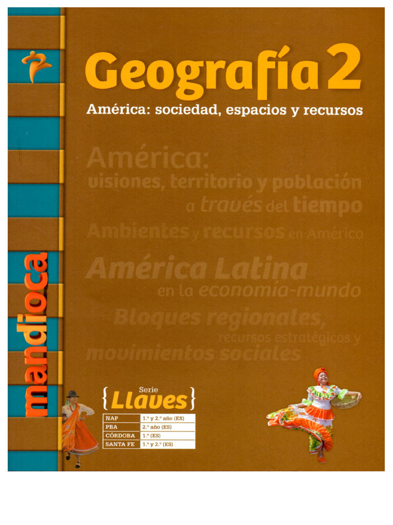 LIBRO de Geografía PARA 2º AÑO A Y B AGRO (Selección de Páginas) | PDF
