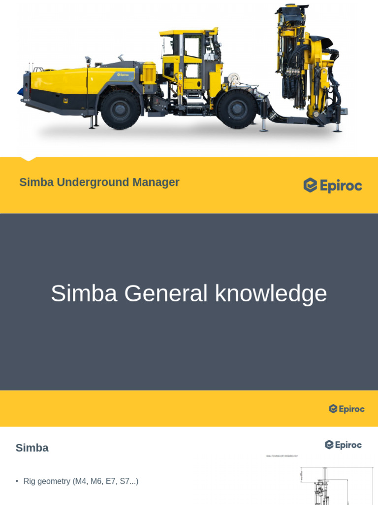 Simba Underground Manager Overview | PDF