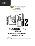 Accounting Grade 12 September 2024 P1 and Memo | PDF
