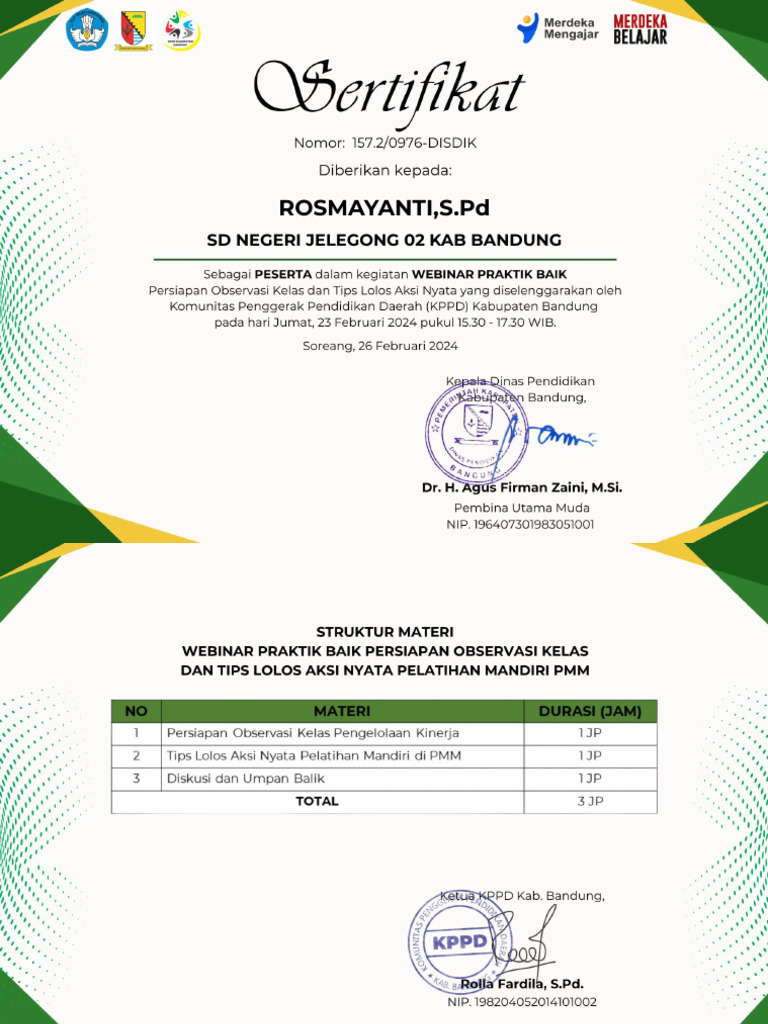PMM 23 Februari 2024 | PDF